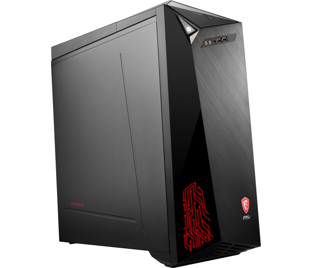 MSI Infinite 7RB-035EU i5/7400/8GB/1TB/GTX 1050Ti 4GB/W10 Czarny - 1389470 - zdjęcie 3